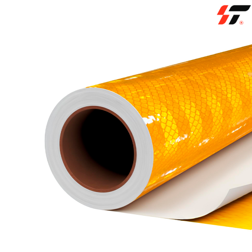 Cветоотражающая пленка 8431 EGP желтая метражом