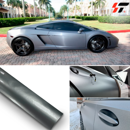 OP0009 GT Sliver(Porsche) (1,52*17 м) метражом 