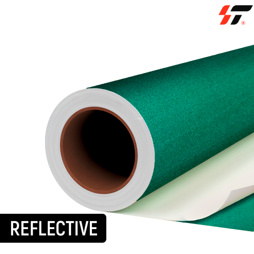 Светоотражающая пленка K8304 Зеленый (1,22*41м)