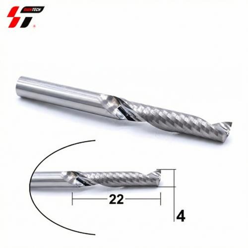 Фреза 1-х заходная 4*22 (стружка вниз)