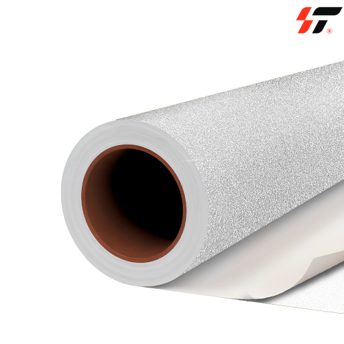 Самоклеющаяся пленка BX-01 блестящая серебро (1,38*18 м)