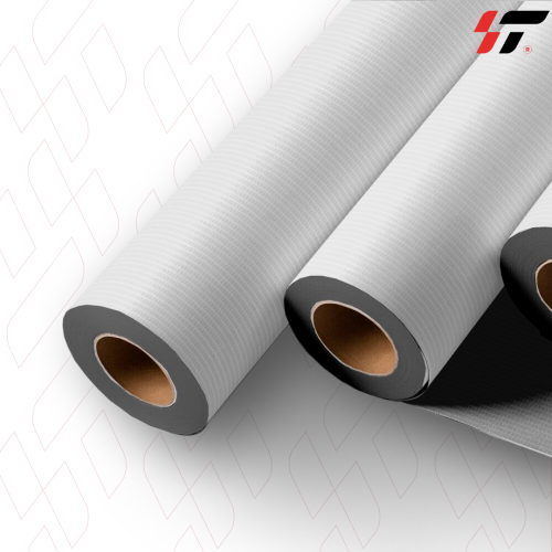 Баннер 340 гр (3,2*50м) Матовый с серой подложкой