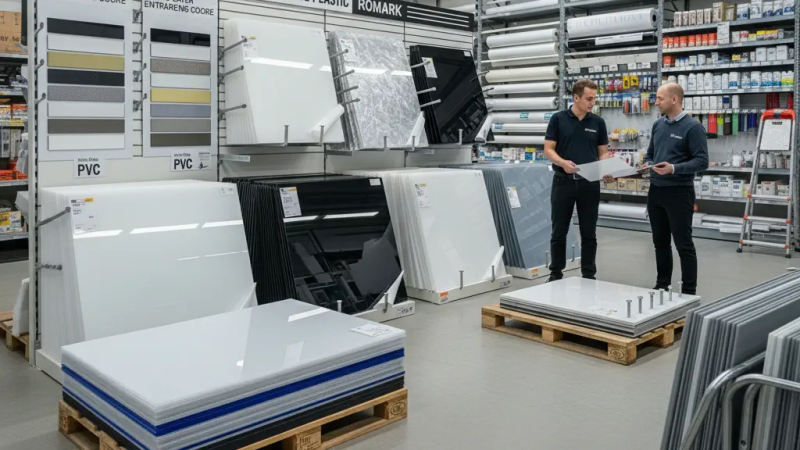 Листовые материалы для рекламы: обзор и применение в производстве