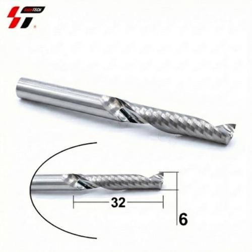 Фреза 1-х заходная 6*32 (стружка вниз)