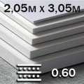 -Вспененный ПВХ повышенной плотности (0,60) (2,05м х 3,05м)