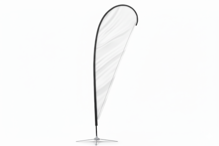 Флаг (капля) напольный высота 4 м (в собранном виде 5 м) 