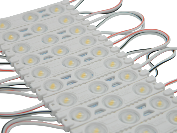 Диоды 3-х точечные Белые теплые 2835-6013-G1- 3000K-1.2W