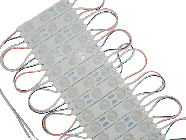 Диоды 3-х точечные Белые теплые 2835-6013-G1- 3000K-1.2W