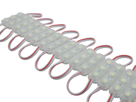 Диоды 3-х точечные Белые маленькие с линзой 2835-2909-0,8W