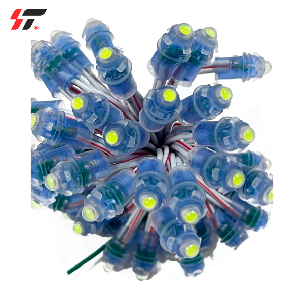 Диод-пиксели 1-точечные 9мм Зеленый 12V