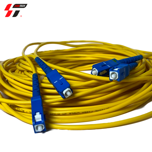 Кабель оптоволоконный (двойной 8м) 